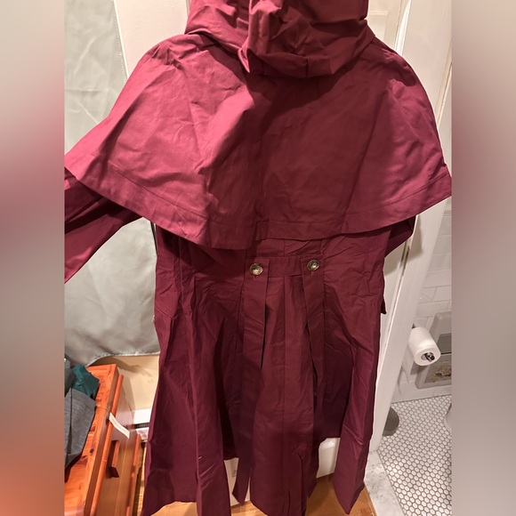 Emmy Design Sweden No Shit Sherlock Trench Coat - Picture 7 of 9